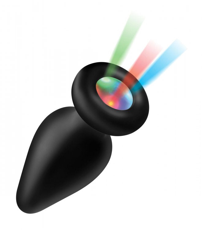 Illumina Silicone Light-up Large Anal Plug