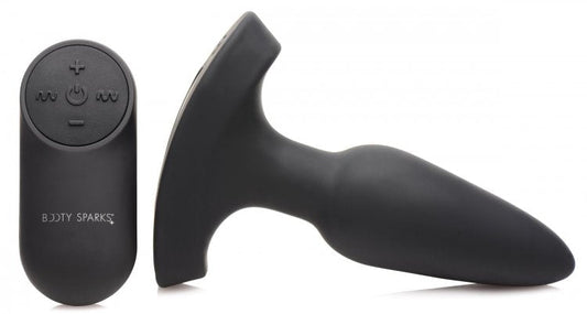 Laser Fuck Me Small Anal Plug with Remote by Booty Sparks