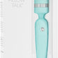 Vibrador Pillow Talk Cheeky Wand con cristal de Swarovski en verde azulado