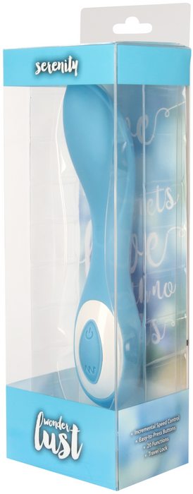 Wonderlust Serenity Vibrador Punto G Azul