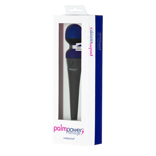 Masajeador Palm Power Azul Recargable Impermeable