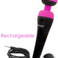 Palm Power Massager Fuschia Rechargeable Waterproof
