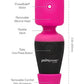 Palm Power Pocket Massager Fuchsia
