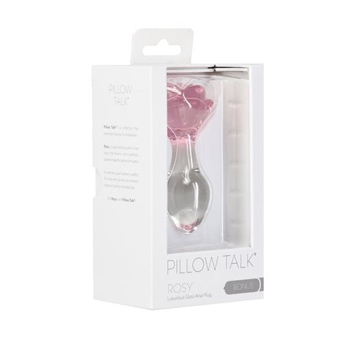 Plug Anal de Vidrio "Rosy" Rosa