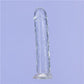 Addiction Crystal 7 Vertical Dong Clear Tpe W/ Bullet "