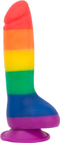Adicción 100% Silicona Justin 8 Rainbow"