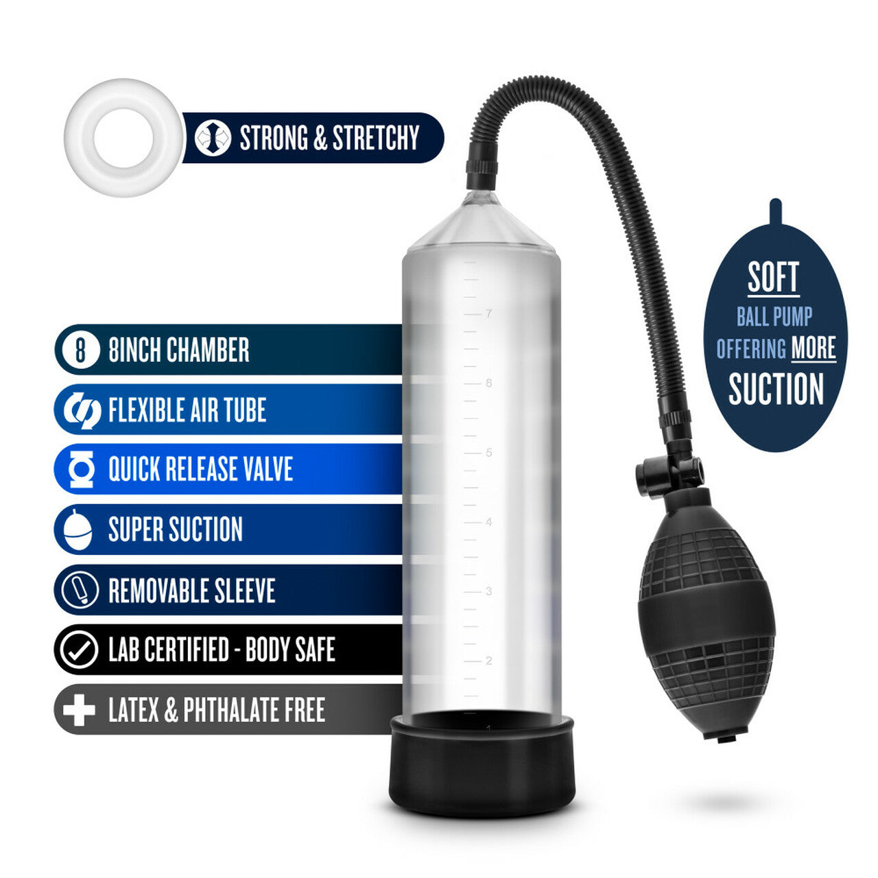 Bomba de mejora Performance Vx101 Transparente
