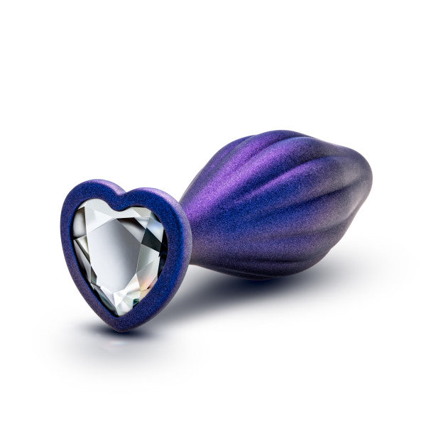 Plug Anal Silicona "Zafiro Ondulado"