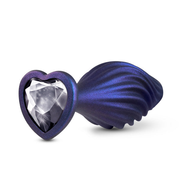 Plug Anal Silicona "Zafiro Remolino"