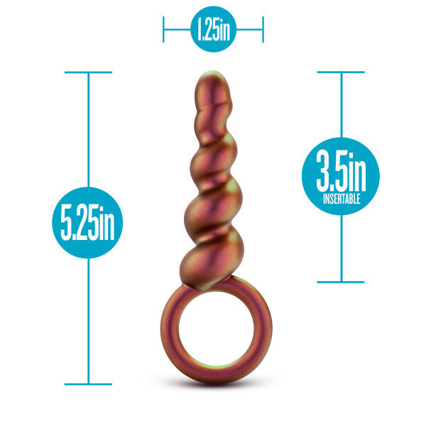 Plug Anal Espiral "Cobre"