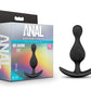 Anal Adventures Platinum Wave Plug Negro