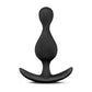 Anal Adventures Platinum Wave Plug Negro
