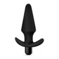 Anal Adventures Plug Vibrador Negro