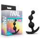 Anal Adventures Platinum Pequeñas Bolas Anales Negras