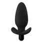 Plug anal para silla de montar negro 