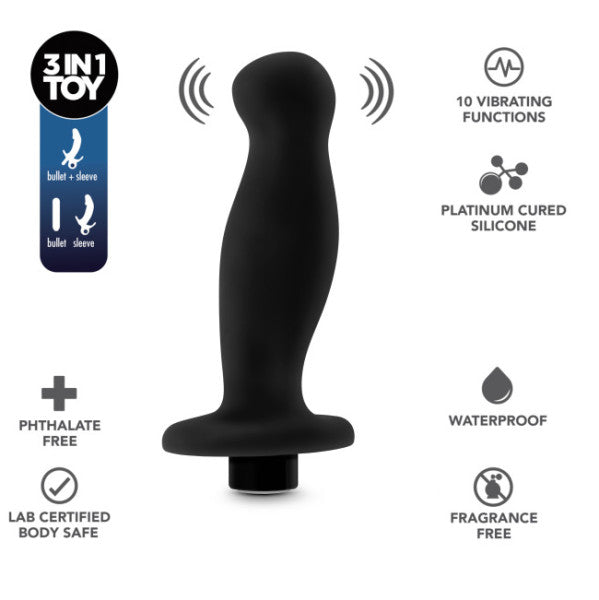 Vibrador anal delgado Lavender Lust
