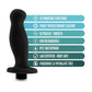 Vibrador anal delgado Lavender Lust