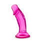 B Yours Sweet N Small 4in Dildo W/ Suction Cup Pink
