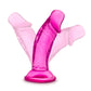 B Yours Sweet N Small 4in Dildo W/ Suction Cup Pink