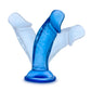B Yours Sweet N' Small 4in Dildo W/ Suction Cup Blue