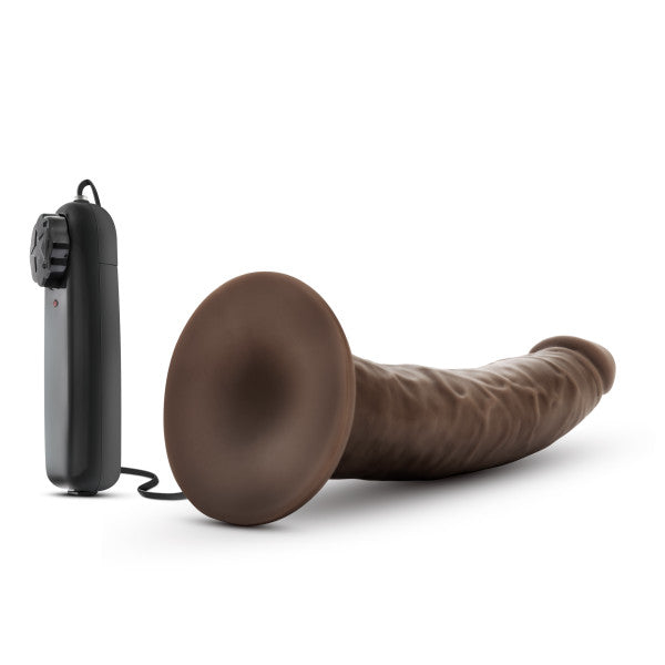 Dr Skin Dr Dave Polla Vibradora De 7 Pulgadas Con Ventosa Chocolate