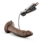 Dr Skin Dr Dave Polla Vibradora De 7 Pulgadas Con Ventosa Chocolate