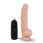 Dr Skin Dr Tim 7.5in Vibrating Cock W/ Suction Cup Vanilla