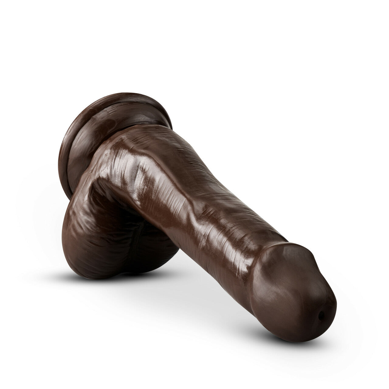 Dr Skin Plus Consolador Posable de 6 pulgadas Chocolate