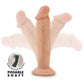 Dr Skin Plus Consolador Posable de 6 pulgadas Vainilla