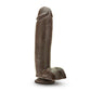 Dr Skin Mr Mister 10 Consolador Con Succion Chocolate "