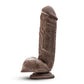 Dr Skin Mr D Consolador 8.5in Con Ventosa Chocolate