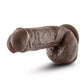Dr Skin Mr D Consolador 8.5in Con Ventosa Chocolate