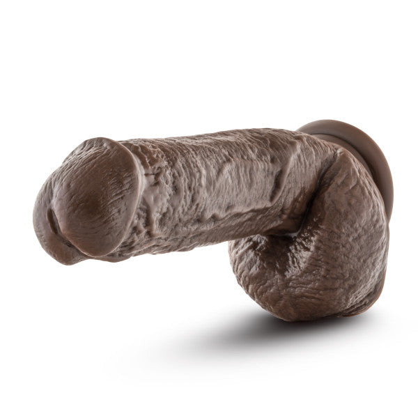 Dr Skin Mr D Consolador 8.5in Con Ventosa Chocolate
