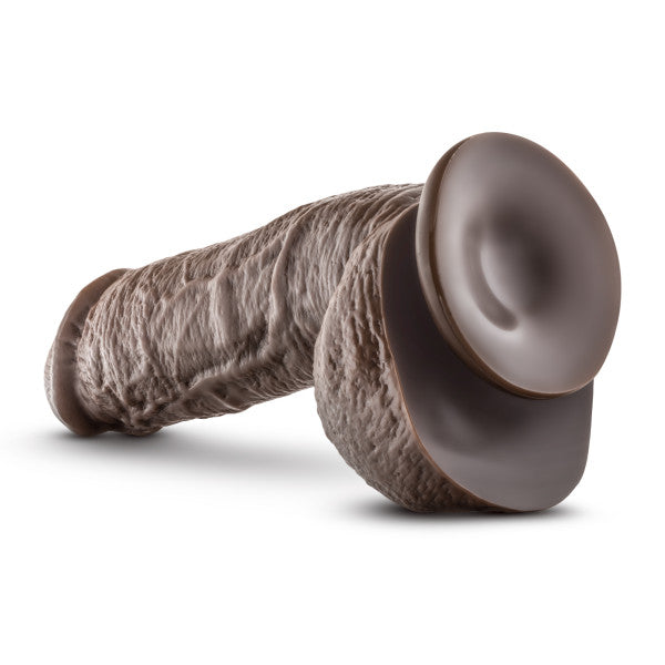 Dr Skin Mr D Consolador 8.5in Con Ventosa Chocolate