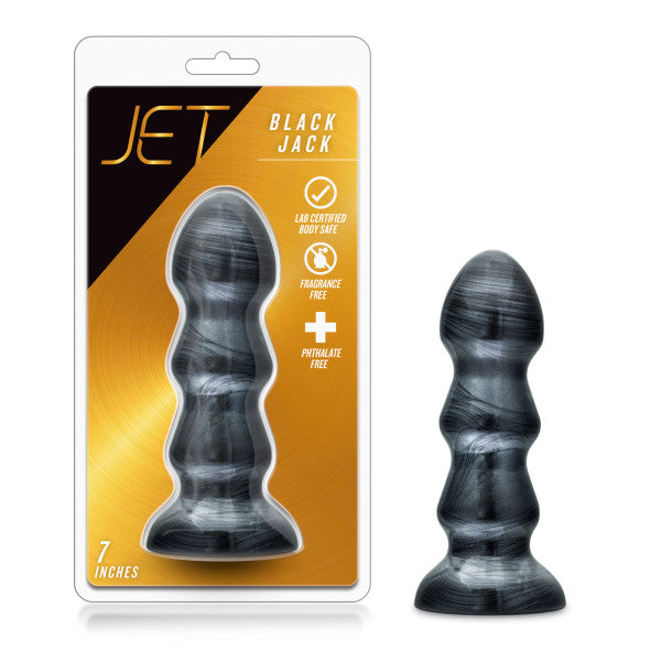 Jet Black Jack Carbon Metallic Anal Plug