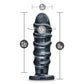 Plug Anal Jet Annihilator Carbono Metálico Negro
