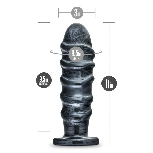 Plug Anal Jet Annihilator Carbono Metálico Negro