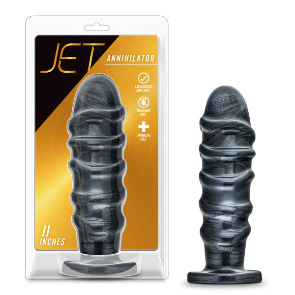 Plug Anal Jet Annihilator Carbono Metálico Negro