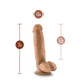 Dr. Skin Dr. Mark 7in Dildo W/ Balls Tan