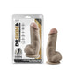 Dr Skin Plus 7in Poseable Girthy Dildo Vanilla