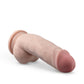Dr Skin Plus 7in Poseable Girthy Dildo Vanilla