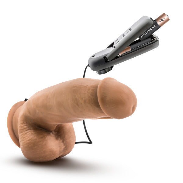 Loverboy Mma Fighter Vibrating 7 Polla Realista Mocha "