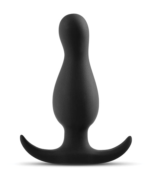 Anal Adventures Platinum Curve Plug Negro
