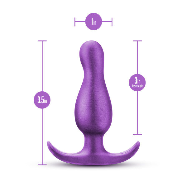 Anal Adventures Matrix Quantum Plug Galáctico Púrpura