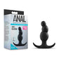 Anal Adventures Platinum Stacked Plug Black