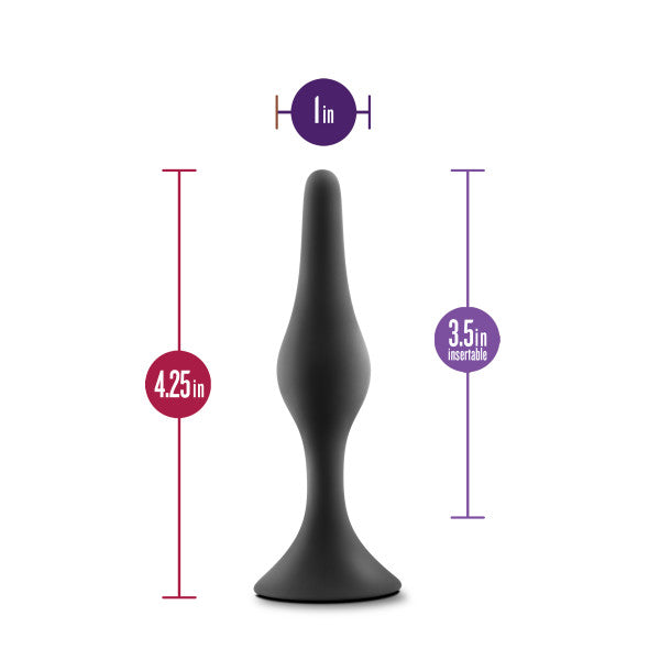 Shadow Black Beginner Anal Plug Medium