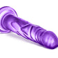 B Yours Sweet N Hard 5 Purple Dildo "