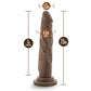 Dr Skin Silicona Dr Carter 7 En Chocolate