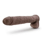 Au Naturel Daddy Chocolate de doble densidad de 14 pulgadas