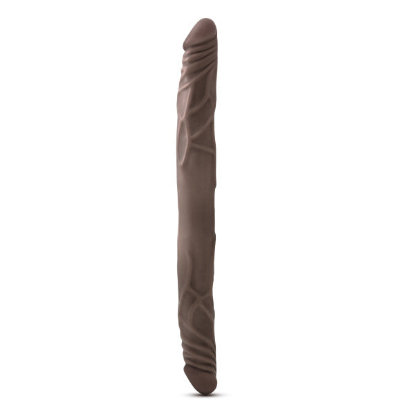 Dr Skin 14 Consolador Doble Chocolate"